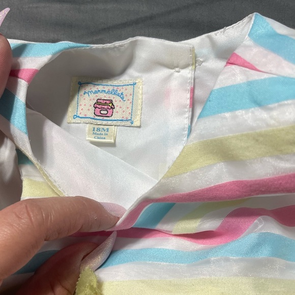 Baby Girl Spring/Summer Sleeveless Dress - Toddler Easter Outfit - Picture 4 of 8